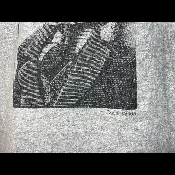 VTG Oscar Wilde t shirt Rare! - Picture 3 of 4